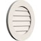 Ekena Millwork Round Gable Vent Non-Functional, PVC Gable Vent w/ 1" x 4" Flat Trim Frame, 14"W x 14"H GVPRO14X1401DUN - alternate 2